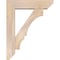 Ekena Millwork Balboa Slat Smooth Bracket w/ Offset Brace, Douglas Fir, 7 1/2"W x 30"D x 38"H BKT0806X30X38BOA06SDF - alternate 4